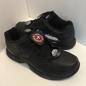 Skechers Work Slip Resistant Black Shoe
